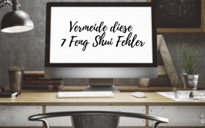 7 Fehler, die du für gutes Feng Shui vermeiden solltest