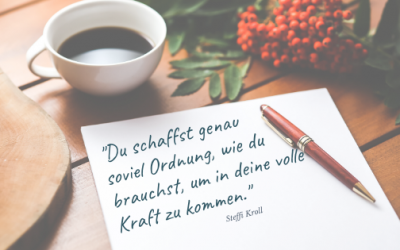 Wie du es schaffst, dass dich Unordnung nie mehr krank macht