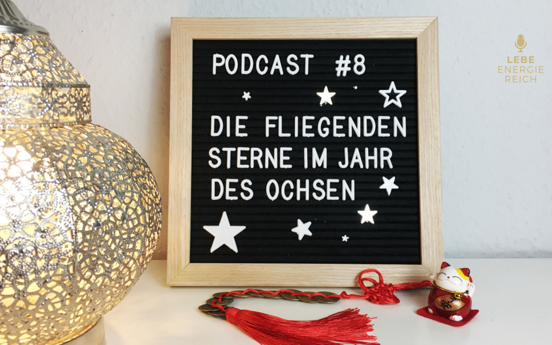Podcast #8: Was dir die Fliegenden Sterne im Jahr des Ochsen (Büffel) bringen