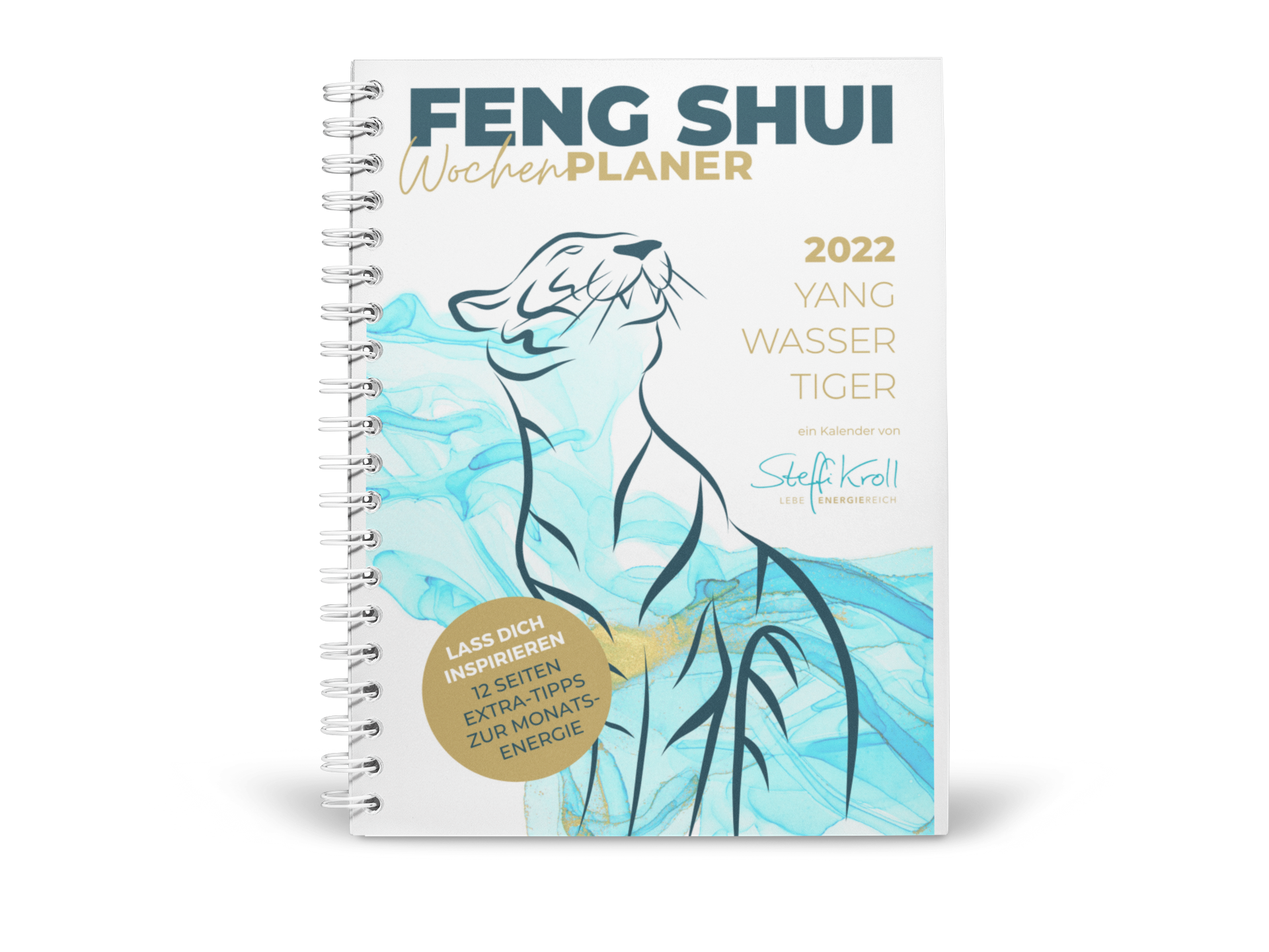 Mock-up Feng Shui Wochenplaner 2022